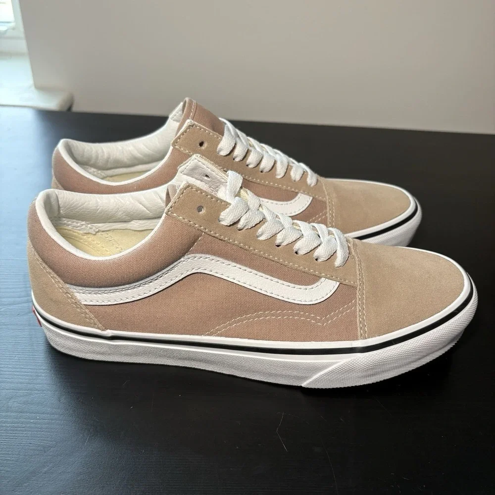 Vans Old Skool Color Theory Warm Taupe Skate Shoes Size M 6.5 - W 8.0 - Picture 2 of 5